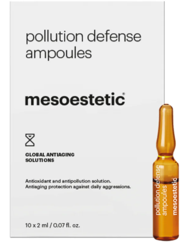 pollution defense / pretnovecošanās ampulas ar aizsardzību pret apkārtējās vides kaitīgo iedarbību 10x2ml