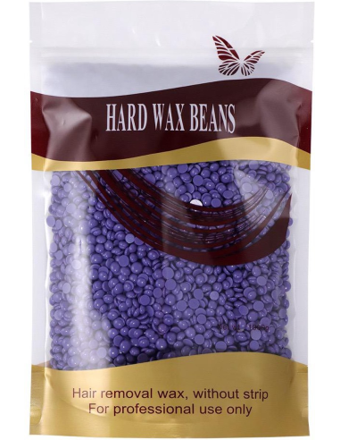 Vasks cietā veidā, pērles, Lavanda 100g