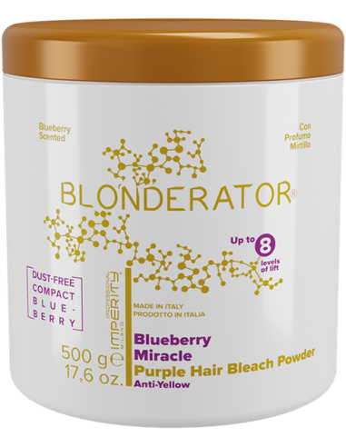 Blonderator 8 Blueberry Miracle Purple Hair Bleach Powder 500g