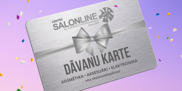 Dāvini izvēles brīvību ar SALON LINE Dāvanu Karti!