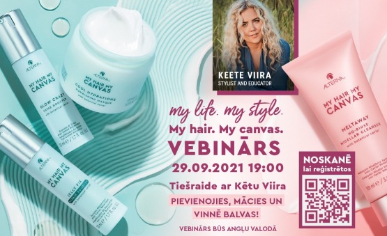 Webinar! 100% Vegan hair care and styling products! ALTERNA!
